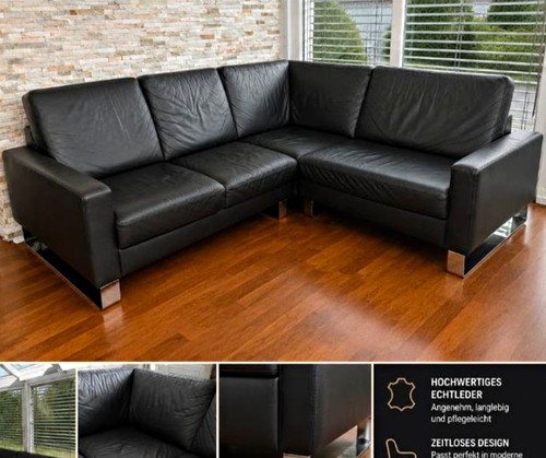 Rolf benz ecksofa leder - rolf,